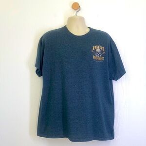 Gildan - Vintage Iron Horse Skulls Saloon Biketoberfest 2018 Shirt Size XL